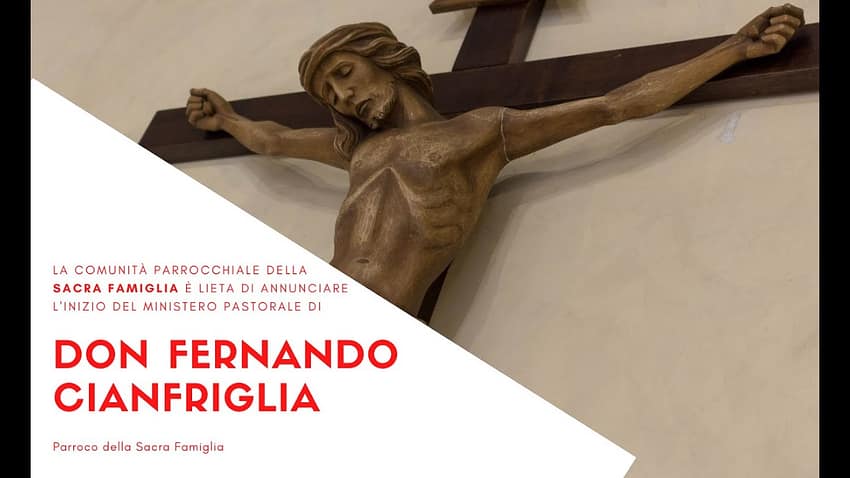 Diretta Live Santa Messa di inizio del ministero pastorale di Don Fernando Cianfriglia come parroco