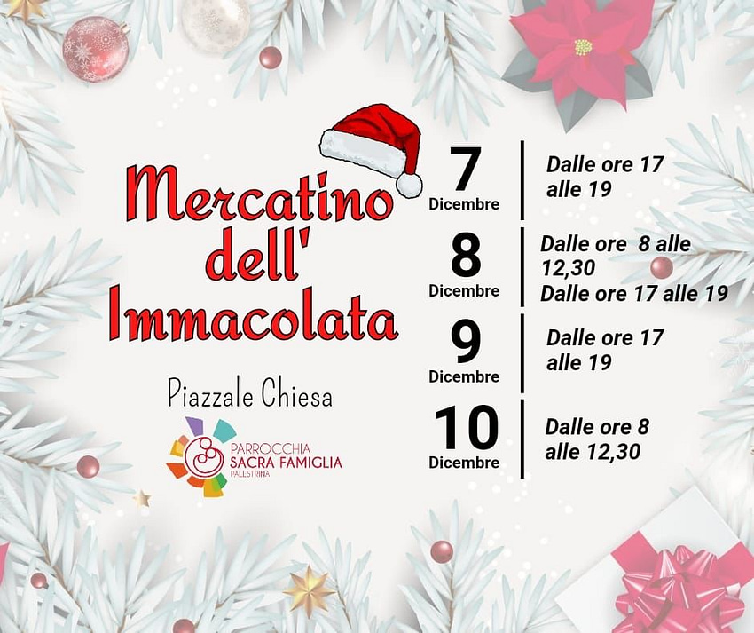 Mercatino dell’Immacolata 2023